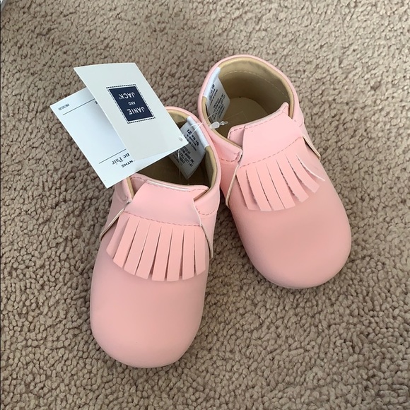 Janie and Jack Shoes Baby Pink Shoes Poshmark